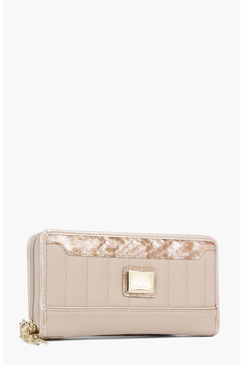 Grace Wristlet Wallet 212, Alternate, color, Beige