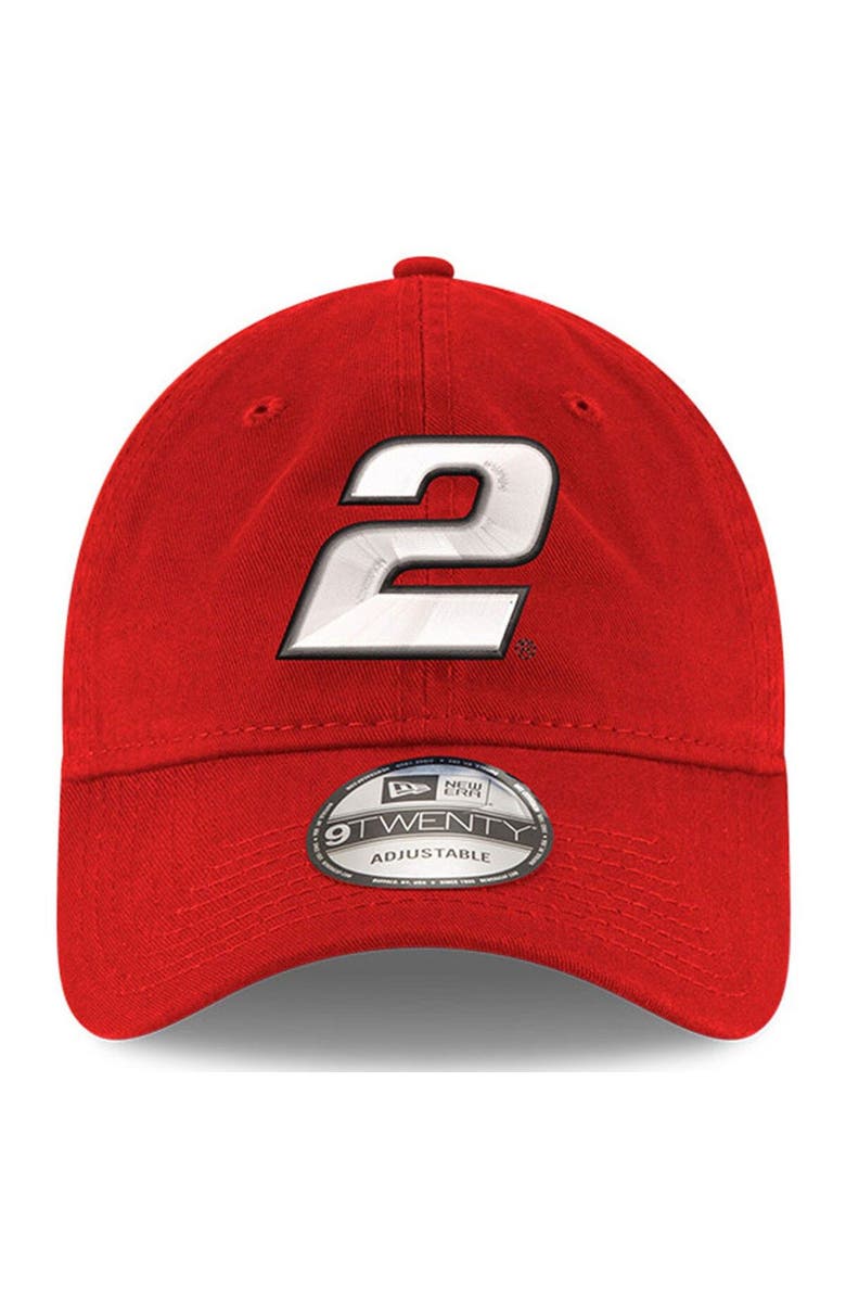 New Era Men's New Era Scarlet Austin Cindric Enzyme Washed 9TWENTY Adjustable Hat, Alternate, color, Scarlet