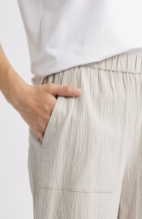 Eileen Fisher Stretch Organic Cotton Crop Pants
