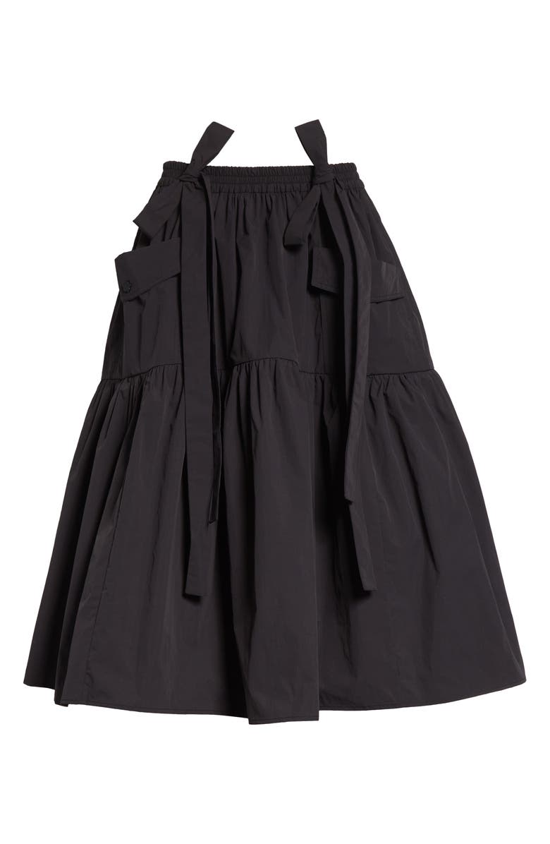 Cecilie Bahnsen CBCai Ripstop Skirt, Alternate, color, Black Crisp Ripstop