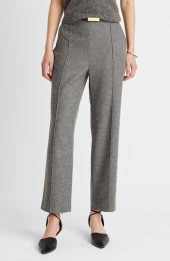 Vince Wool Blend Easy Crop Pants