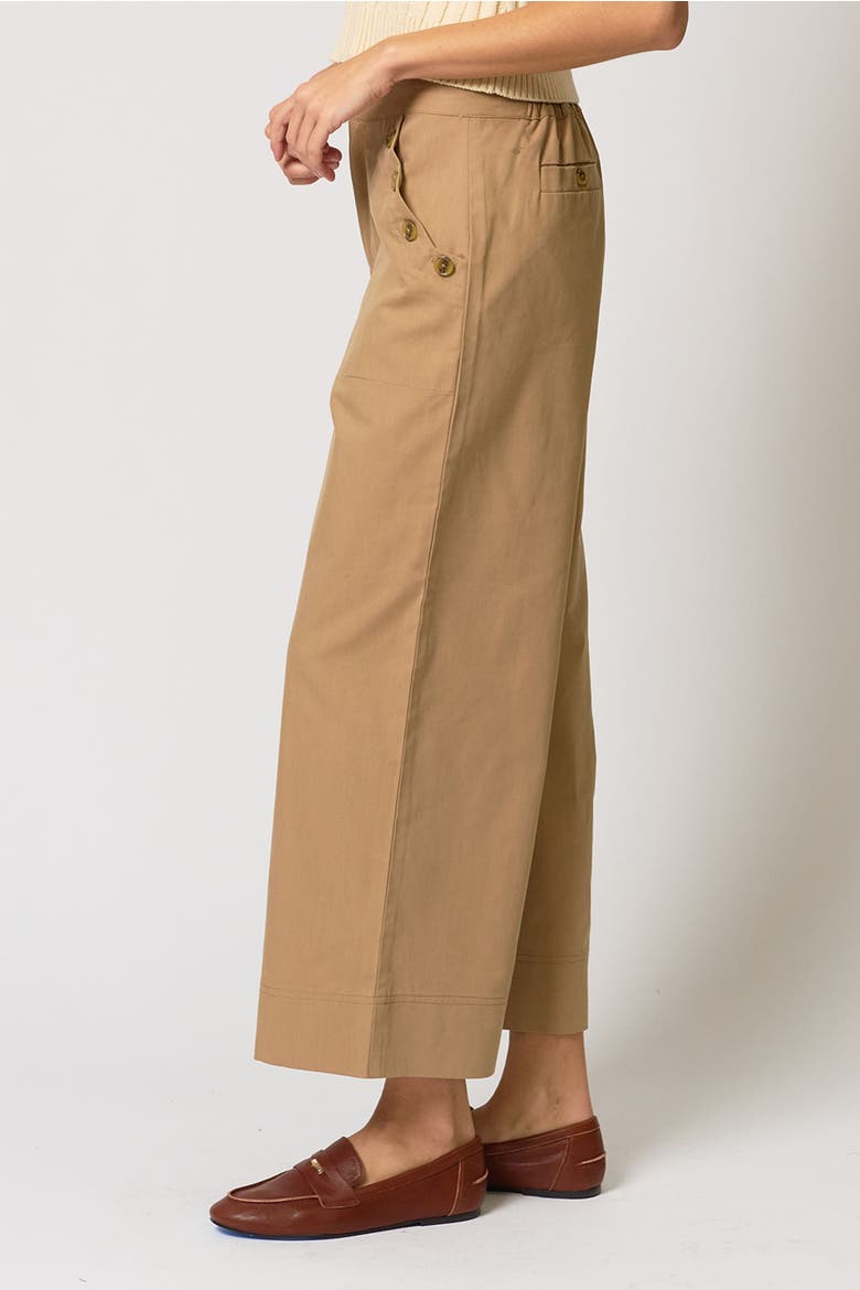Dean Straight Leg Button Pant, Alternate, color, Khaki