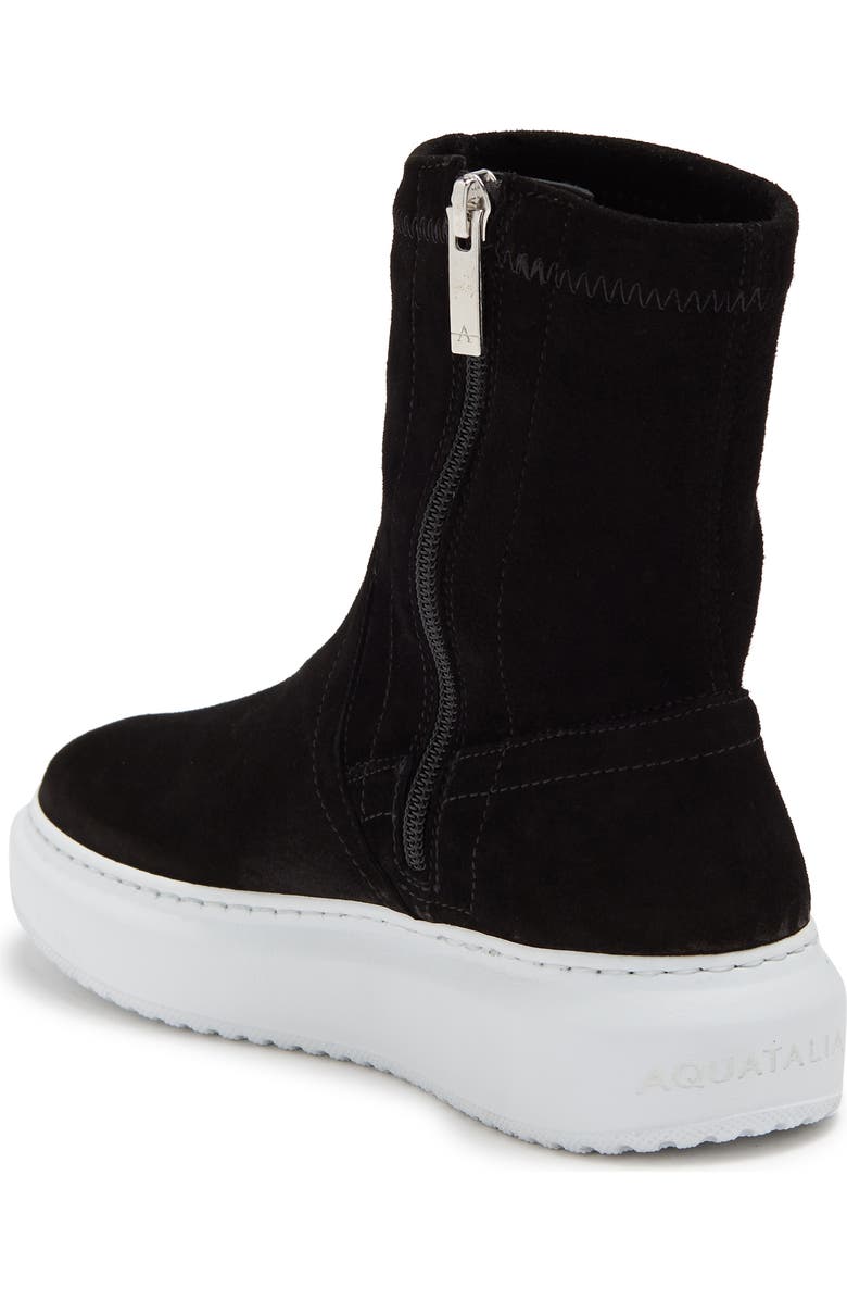 Aquatalia Laina Leather Sneaker Boot, Alternate, color,