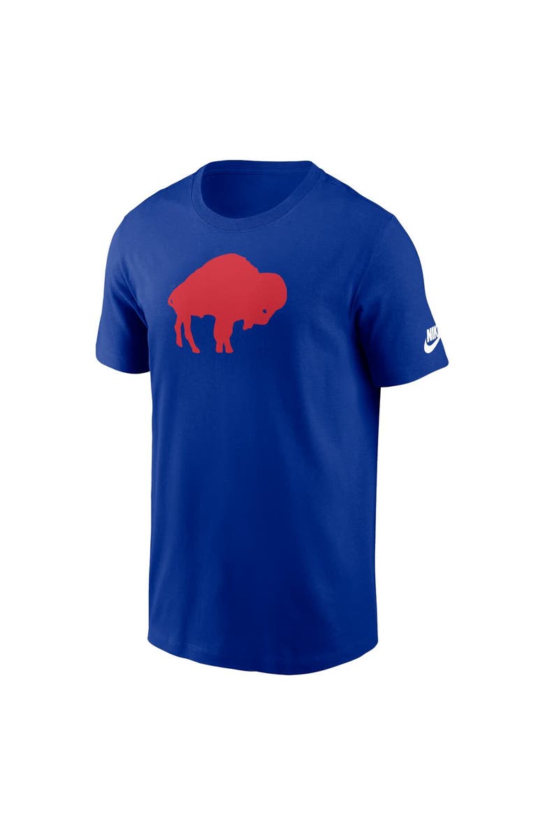Nike Men's Nike Royal Buffalo Bills Rewind Logo Essential T-Shirt, Alternate, color, 