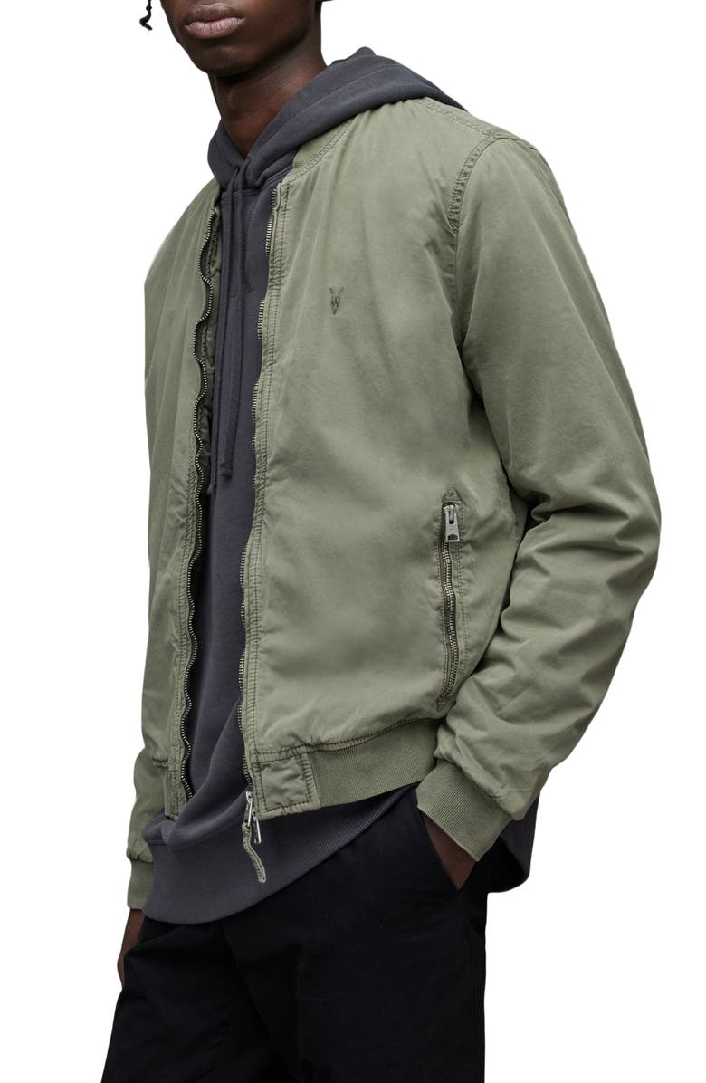 AllSaints Lows Bomber Jacket, Alternate, color,