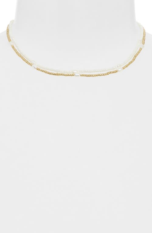 Bp. Set Of 2 Beaded & Faux Pearl Necklaces