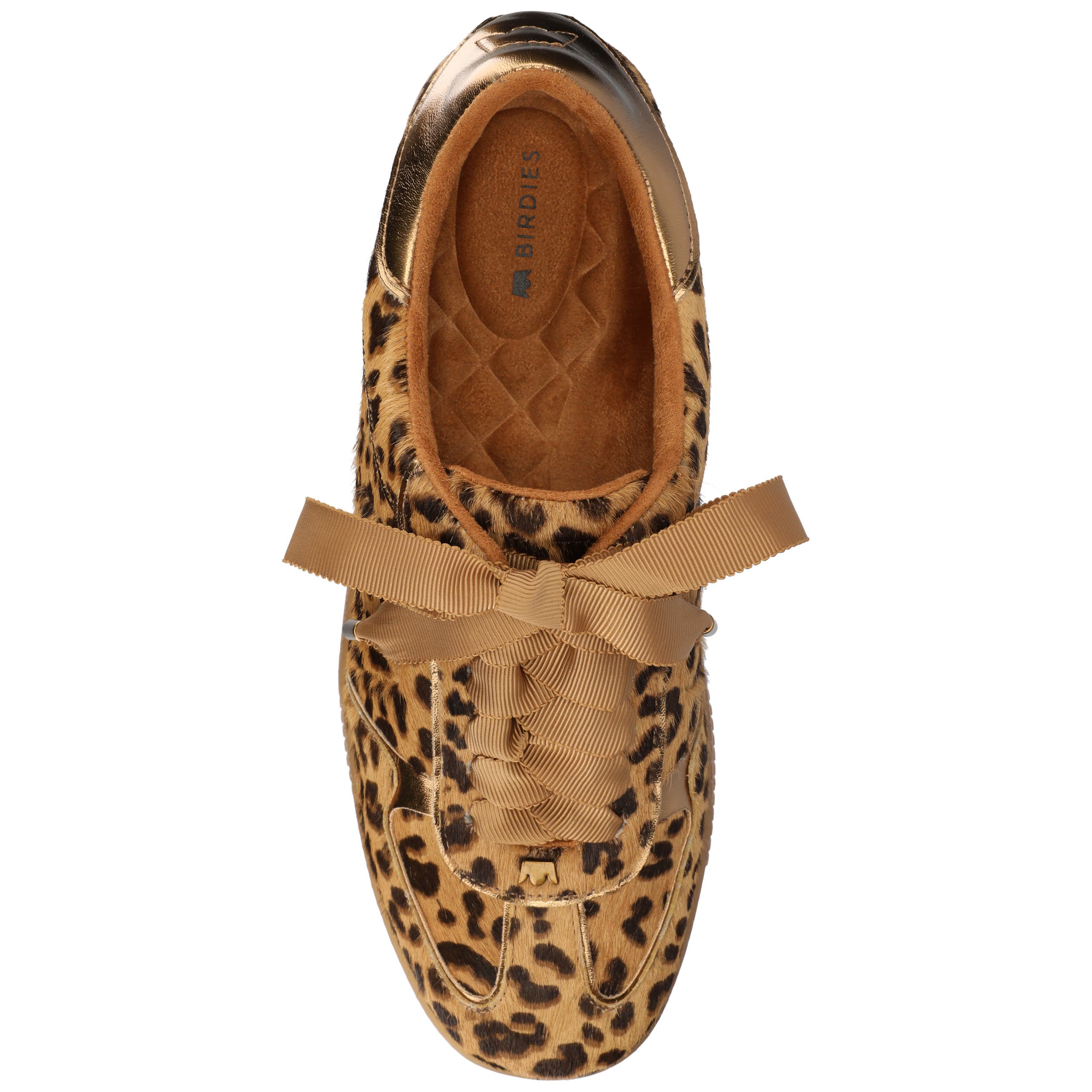 Birdies The Jay Sneaker, Alternate, color, Leopardprint Haircalf