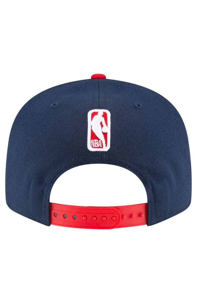 New Era Men's New Era Navy/Red LA Clippers 2-Tone 9FIFTY Snapback Hat, Alternate, color, 
