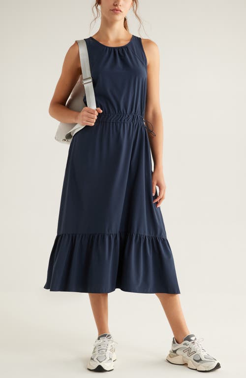 Zella Day Out Sleeveless Dress In Blue