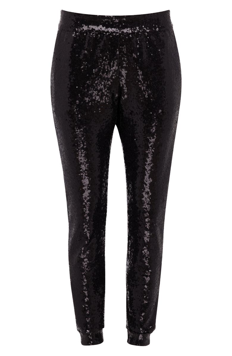 Commando Sequin Joggers, Alternate, color, 