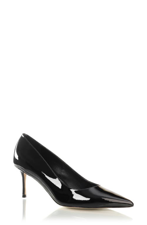 MARION PARKE Classic 70 Pointed Toe Pump in Black 