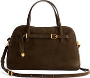 Madewell The Belted Suede Satchel