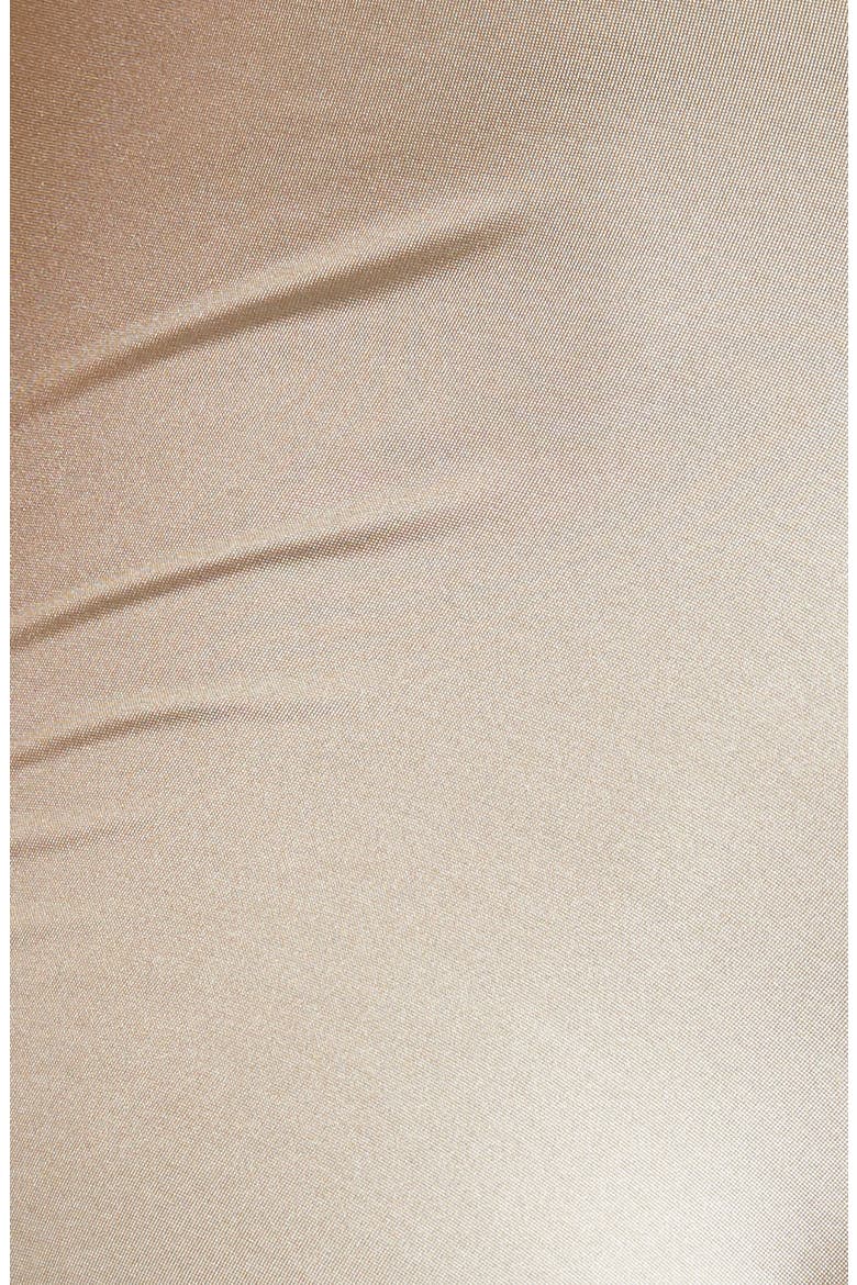 Oritsei Ruched One-Piece Swimsuit, Alternate, color, BEIGE