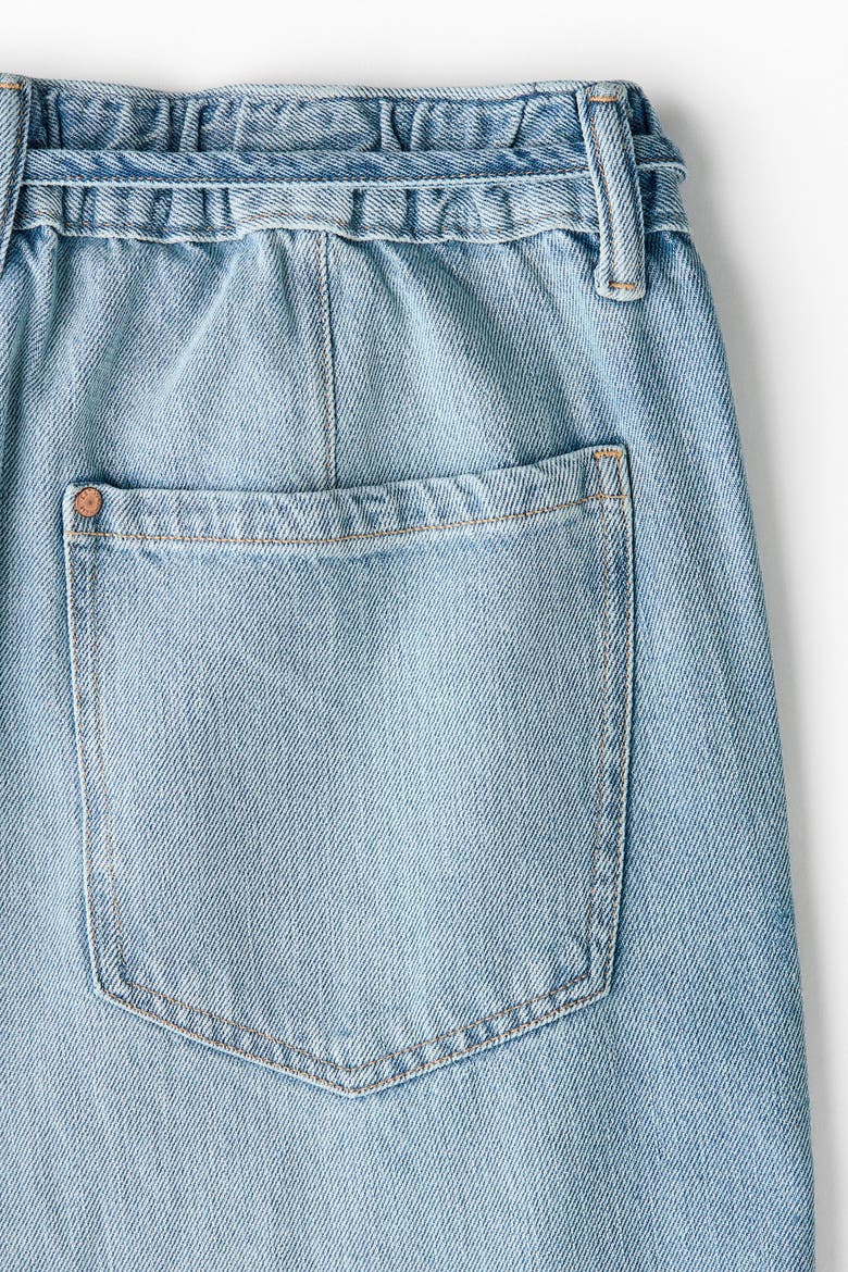 Baggy Jeans, Alternate, color, Light denim blue