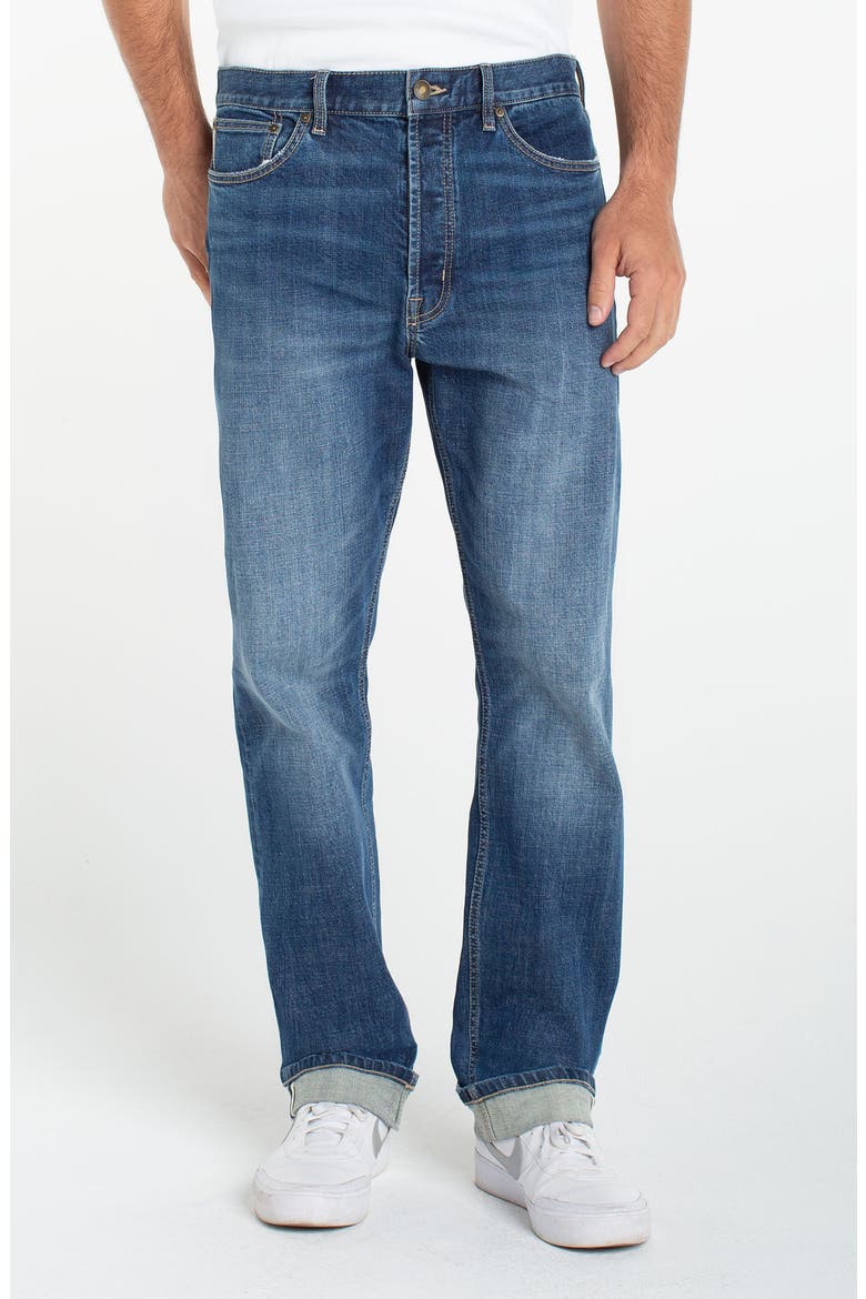 Bedford Vintage Straight Jeans, Main, color, BURBANK