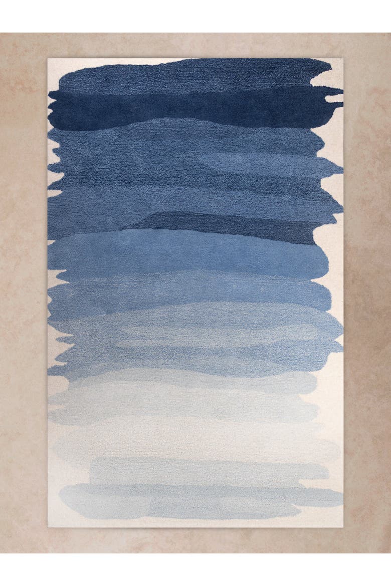 Antigua Wool Rug, Main, color, Blue