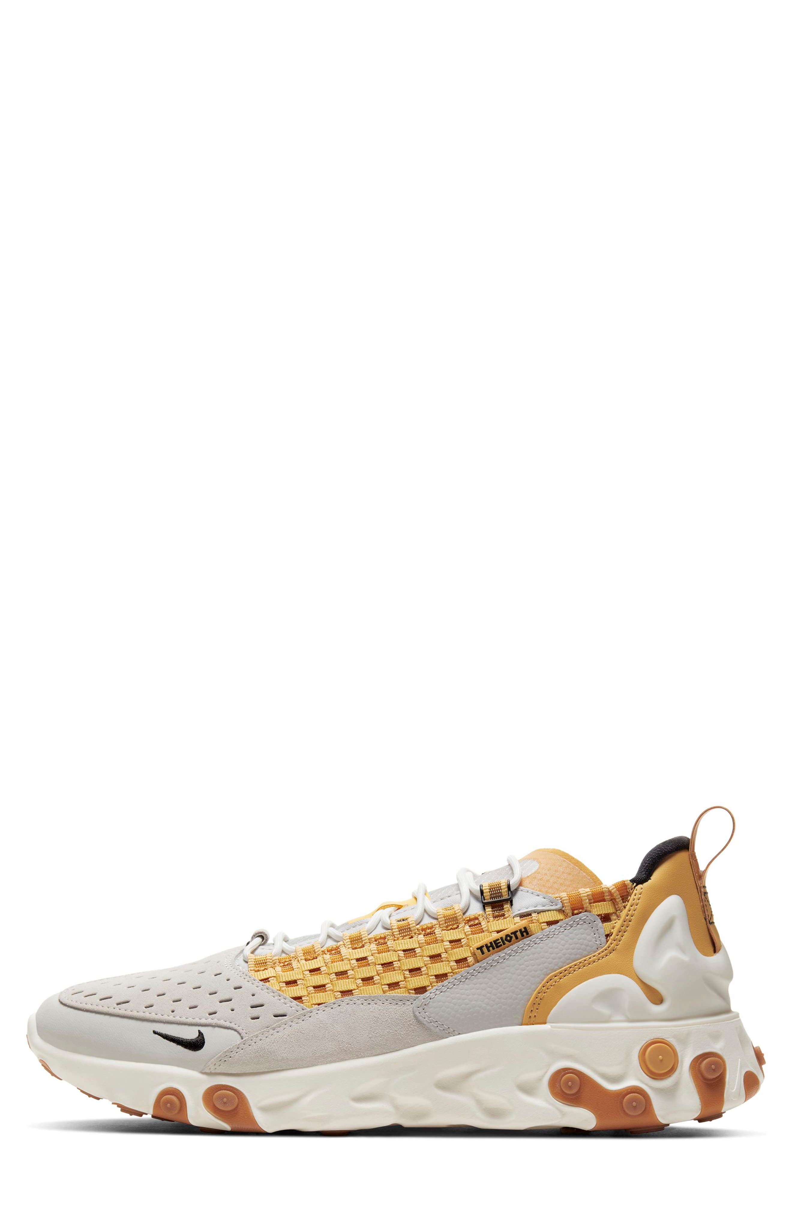 React Sertu Sneaker, Alternate, color, VAST GREY/ BLACK/ SMOKE GREY