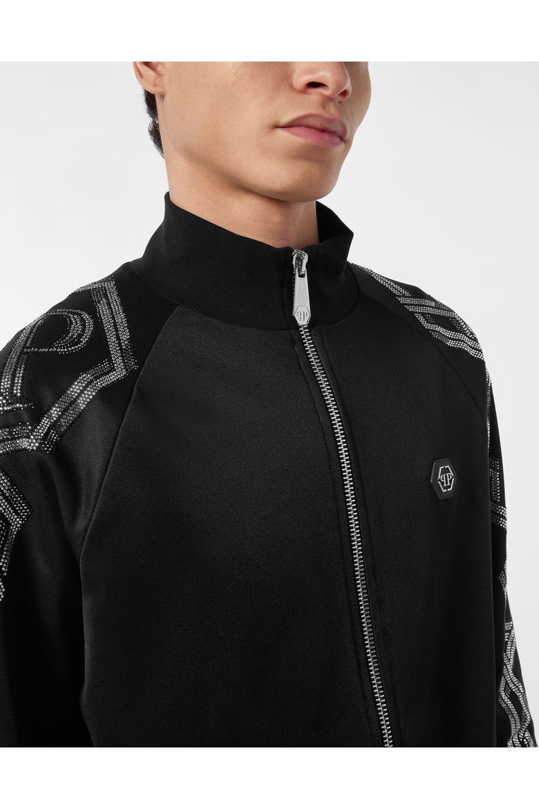 Jacket Jogging Chains Men, Alternate, color, black
