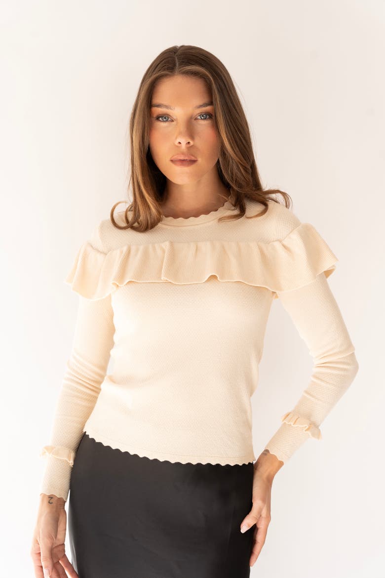 Evelyn Sweater, Main, color, Cream