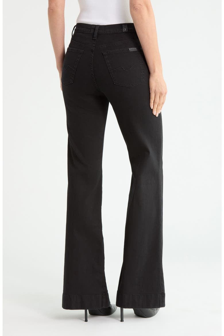 Modern Dojo High Waist Flare Jeans, Alternate, color, NIGHT BLACK