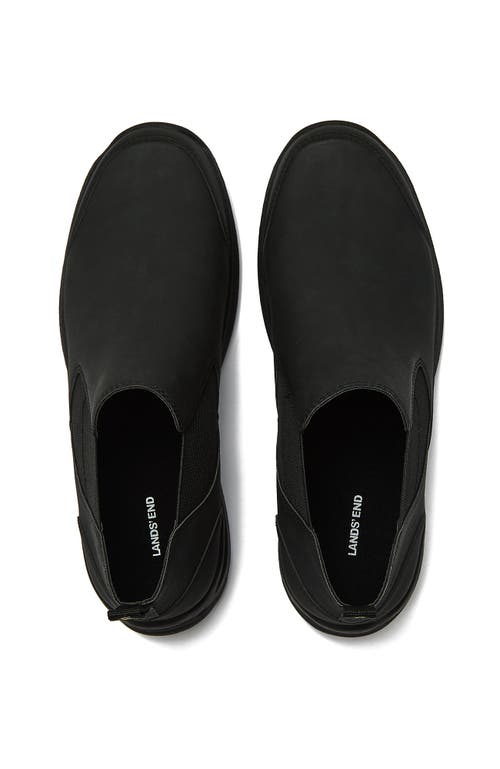 Lands' End Terrain All Weather Slip On Boots In Black