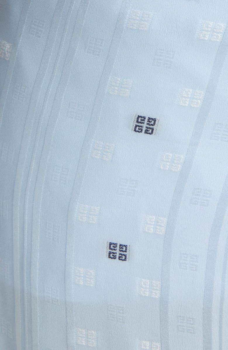 Givenchy Skate Fit Logo Shorts, Alternate, color, Navy/ Light Blue