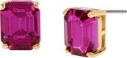 Kurt Geiger London Square Crystal Stud Earrings