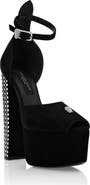PHILIPP PLEIN High Heel Platform Sandals Studs And Strass Women