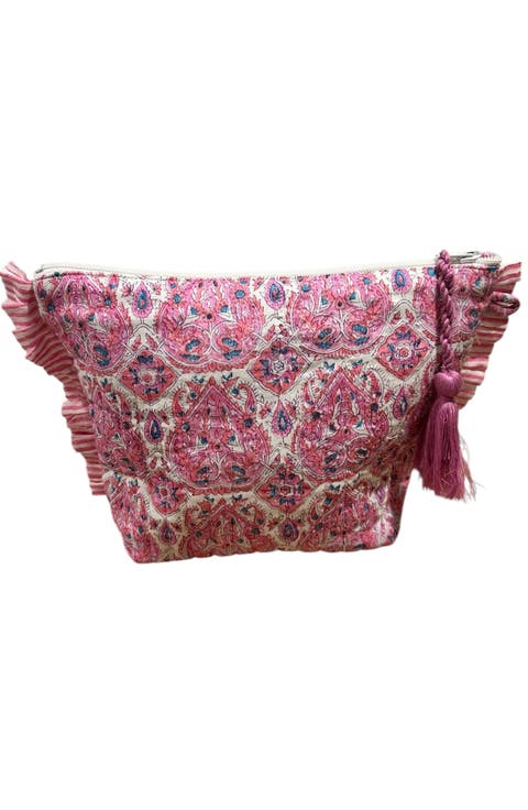 La Plage Ruffle Pouch