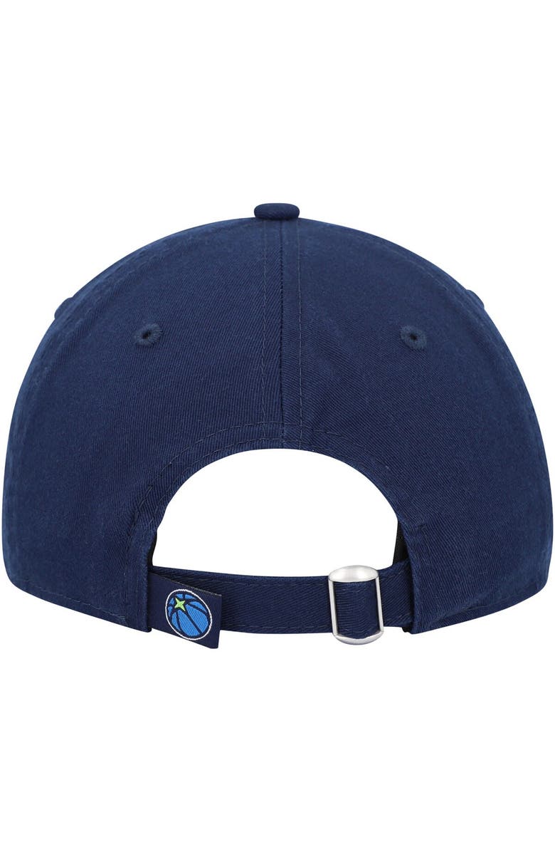 New Era Men's New Era Navy Minnesota Timberwolves Team 2.0 9TWENTY Adjustable Hat, Alternate, color, Navy