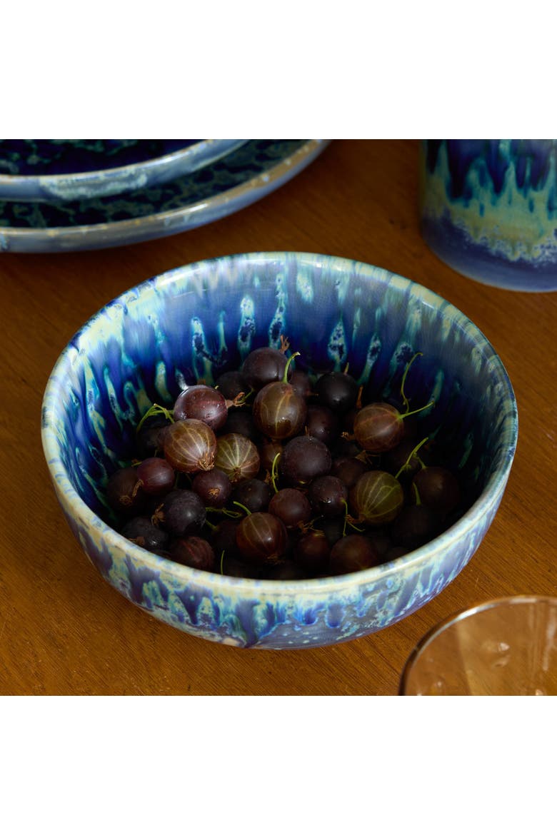 Hanami Stoneware 20-Piece Dinnerware Set, Alternate, color, Blue