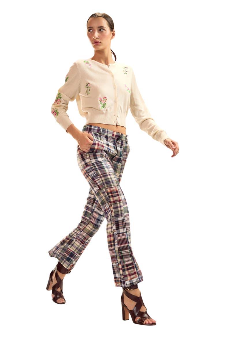 Forget Me Not Cardigan, Alternate, color, White Multi