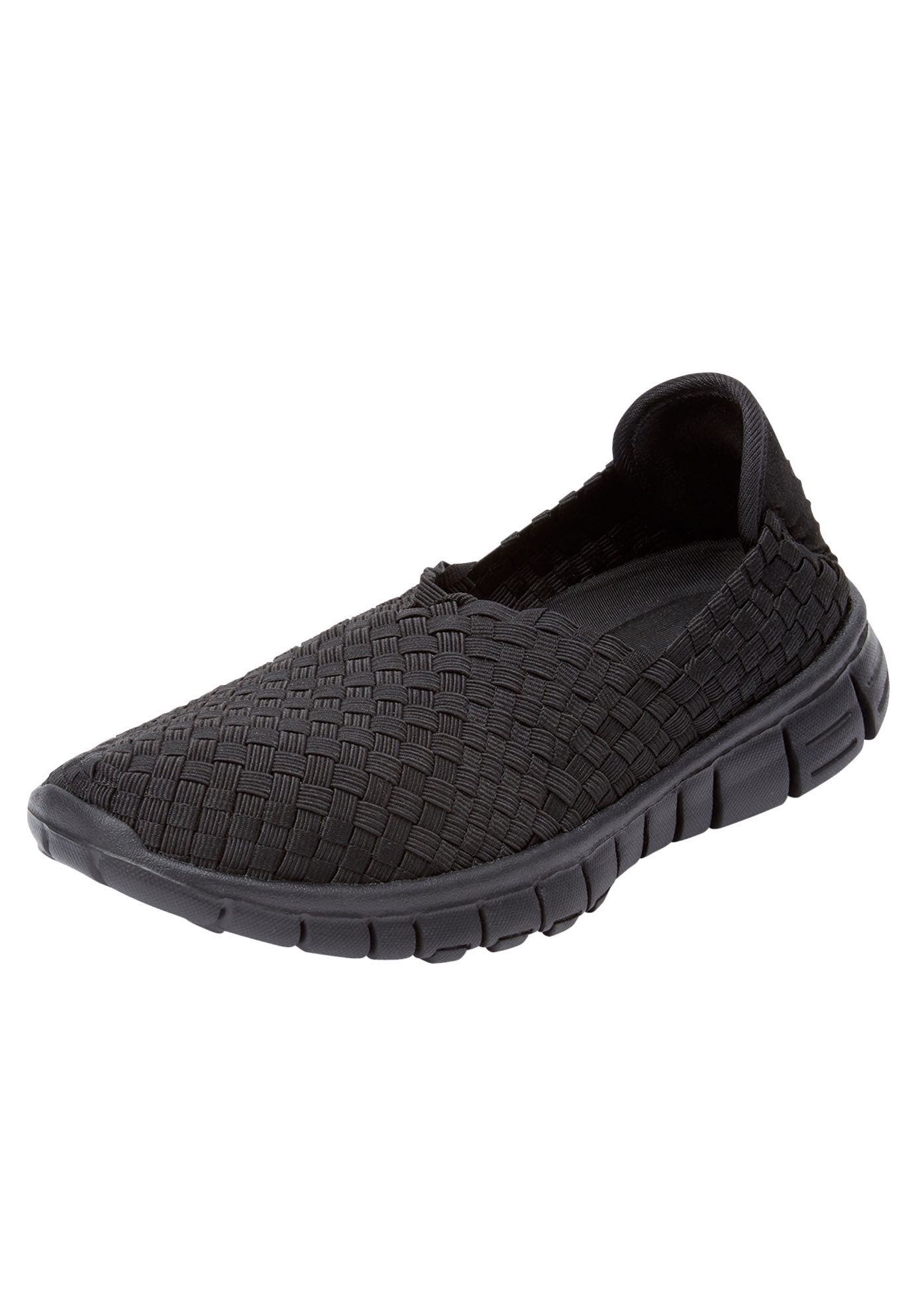 Comfortview CV Sport Ria Slip On Sneaker, Main, color, Black