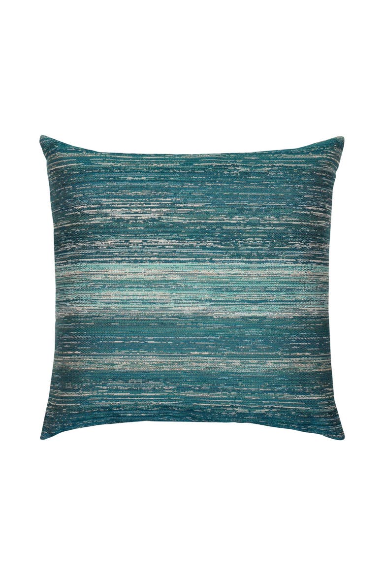 Textured Indoor & Outdoor Woven Accent Pillow, Main, color, Lagoon