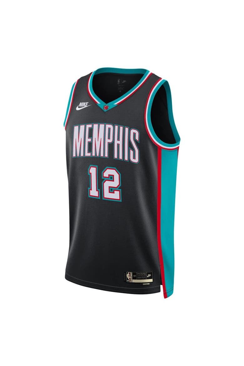 Unisex Nike Ja Morant Black Memphis Grizzlies Swingman Jersey - Classic Edition, Alternate, color, Black