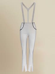 Contessa Mills Ginny Slim-Fit Flared Removable Suspender Trousers