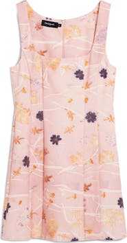 Desigual Floral Sleeveless Minidress