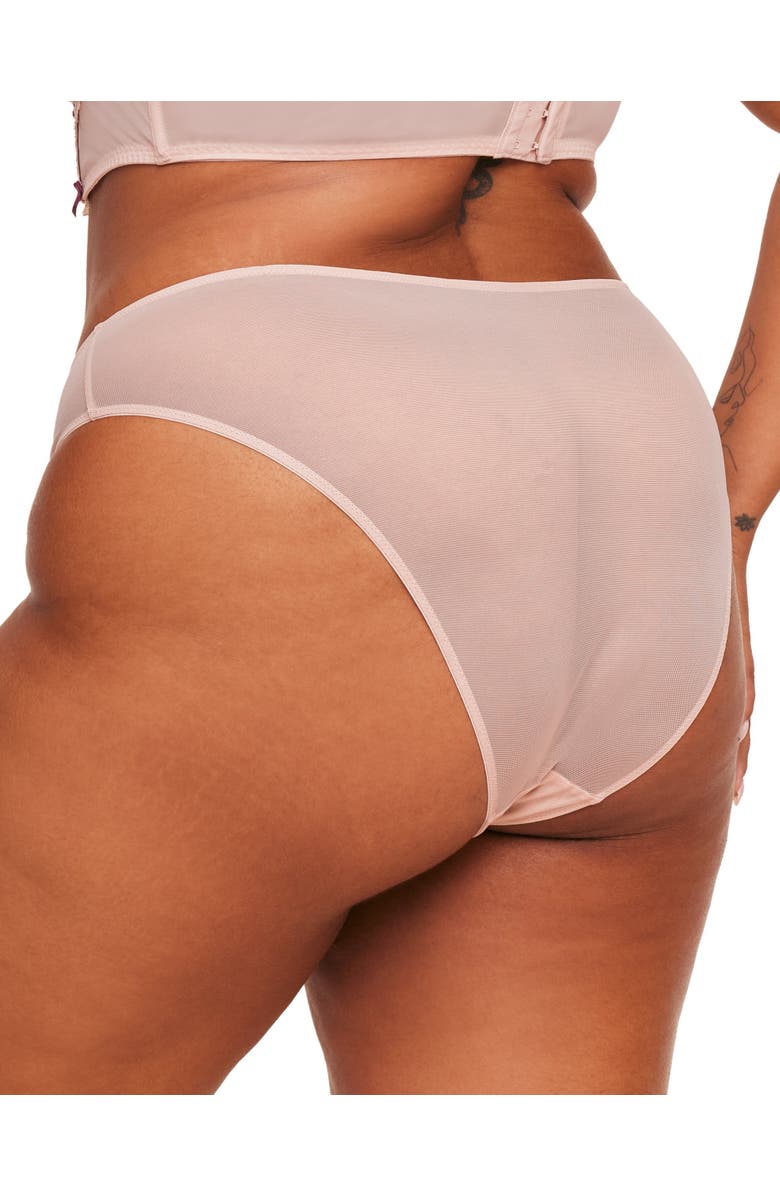 Adore Me Yara Bikini Panties, Alternate, color, Medium Beige