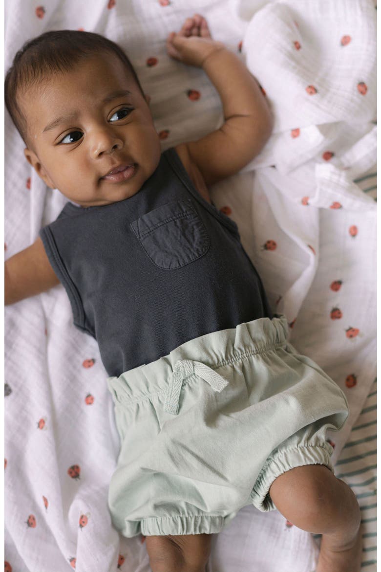 Garment Dyed Tank Bodysuit, Alternate, color, INK BLUE