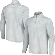 Tommy Bahama Men's Tommy Bahama Gray Oregon Ducks Delray Frond IslandZone Half-Zip Jacket