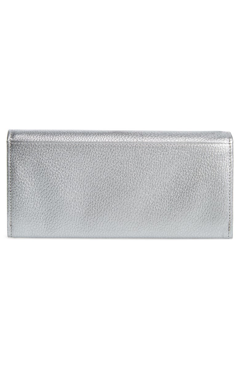 Longchamp Veau Foulonne Continental Wallet, Alternate, color, 
