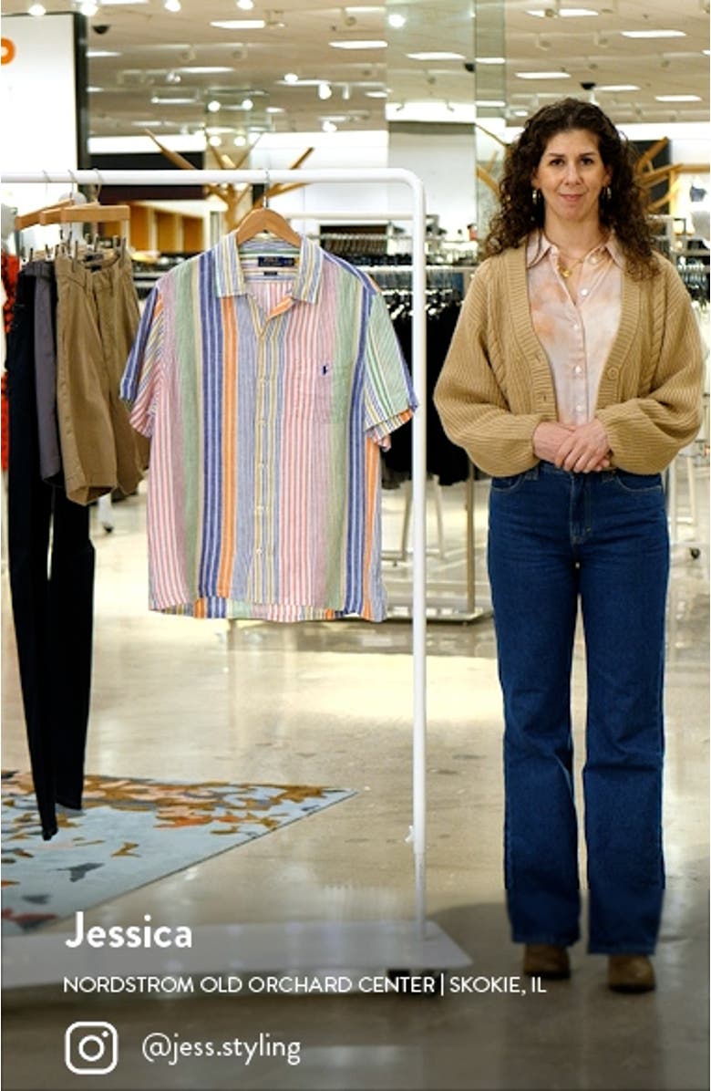 Linen Camp Shirt, sales video thumbnail