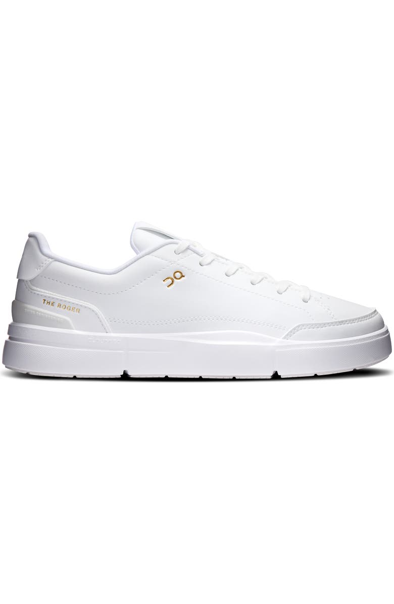 On THE ROGER Centre Court Tennis Sneaker, Alternate, color, White/ White
