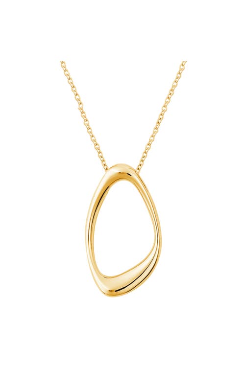 Lucy Quartermaine Volcan Pendant In Gold