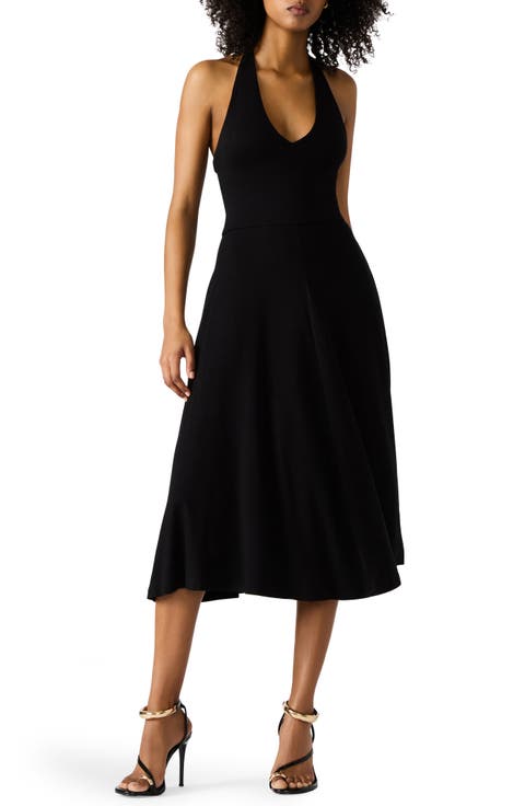Hazel Halter Midi Dress
