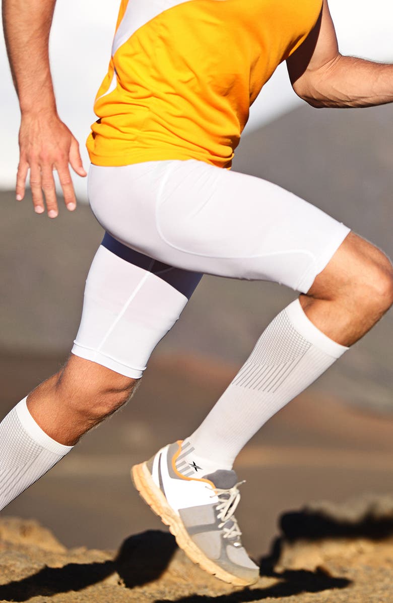 EXTREME FIT Pack of 3 Copper Compression Socks, Alternate, color, White