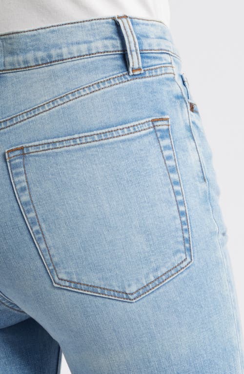 FRAME FRAME LE HIGH RELEASED HEM ANKLE STRAIGHT LEG JEANS 