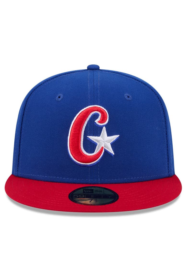 Men's New Era  Blue/Red Cuba Baseball 2026 World Baseball Classic 59FIFTY Fitted Hat, Alternate, color, Blue