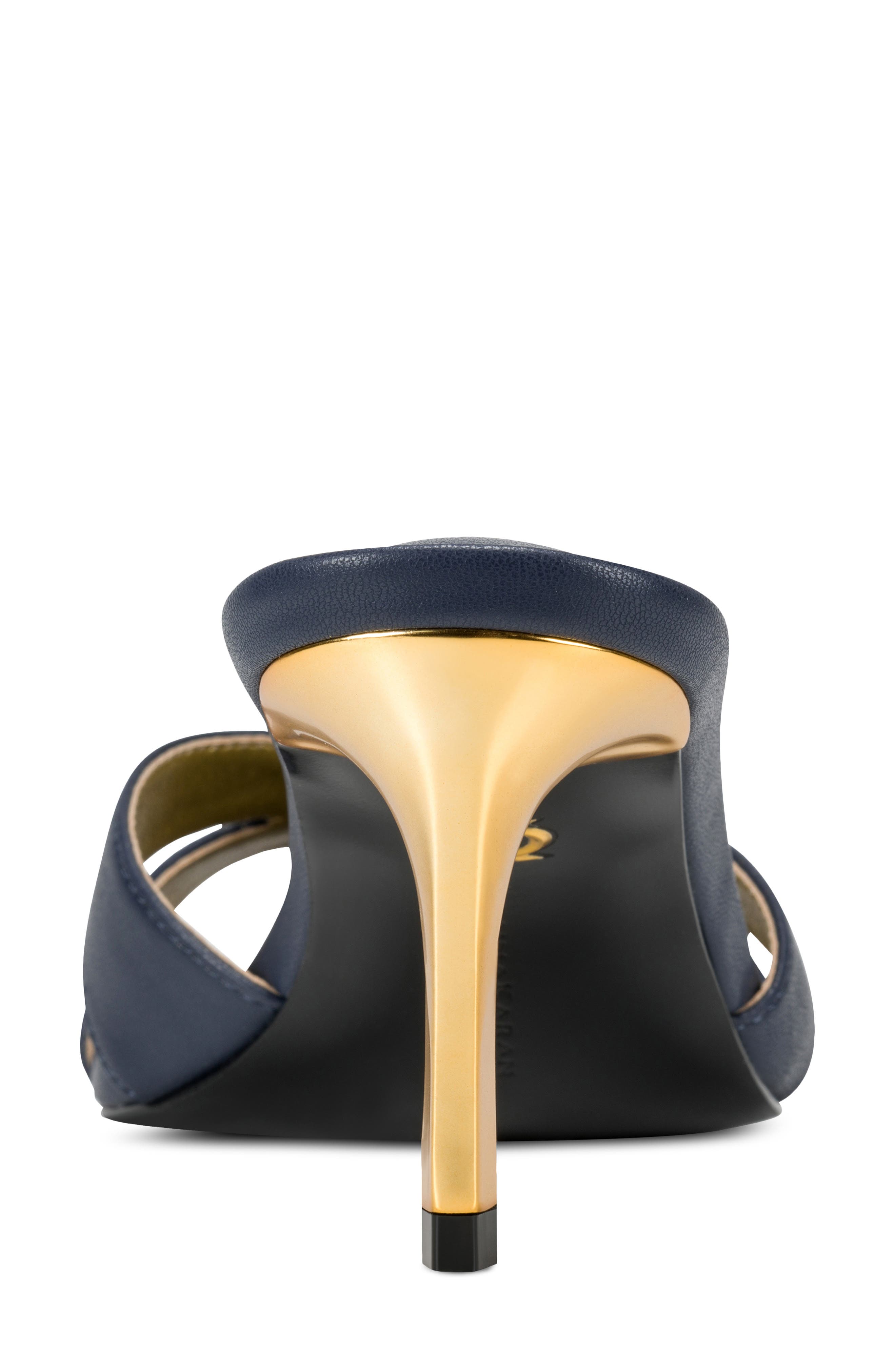 Donna Karan New York Samson Slide Sandal, Alternate, color, Navy