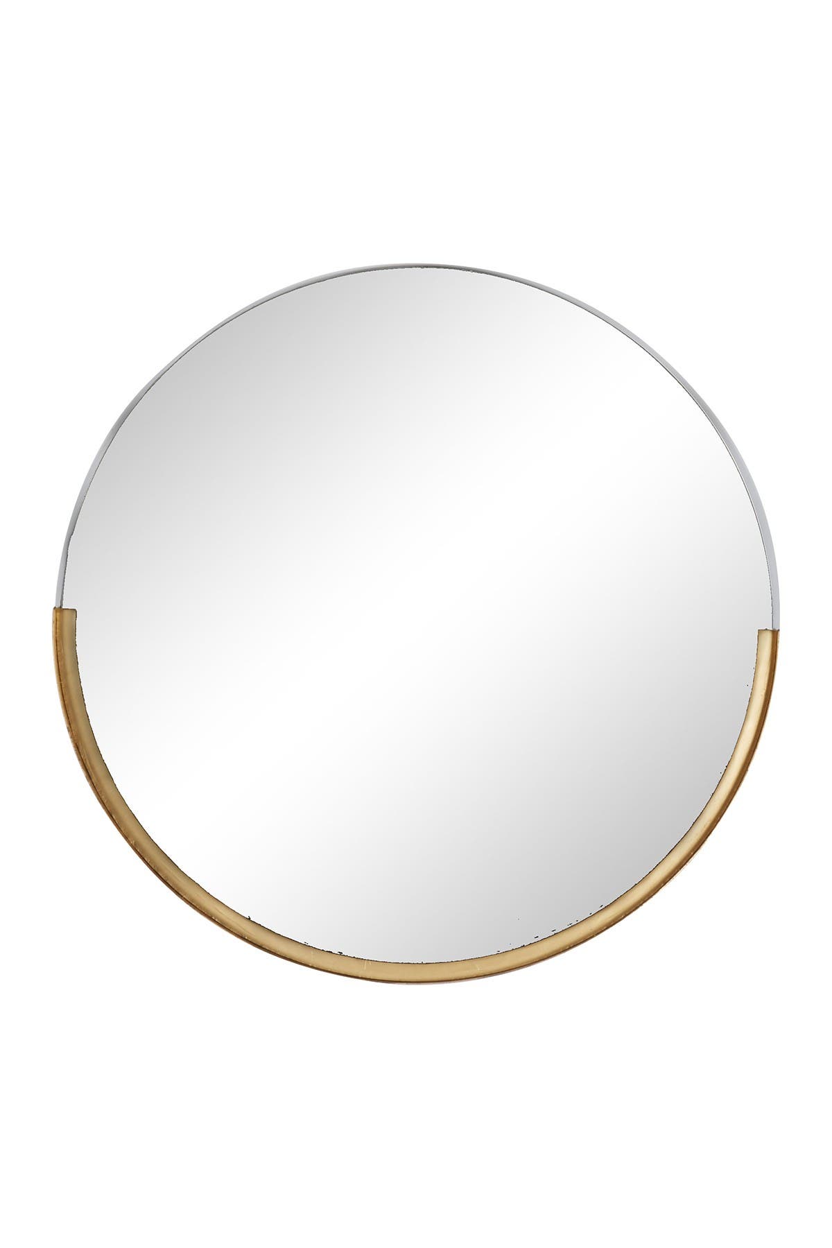 GINGER BIRCH STUDIO Goldtone Modern Wall Mirror | Nordstromrack